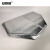 安赛瑞 立体铝箔保温袋（50个装）一次性加厚冷藏保鲜隔热袋 配3号泡沫箱宽36×22×34cm  25152