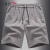 红蜻蜓（RED DRAGONFLY）短裤男夏季时尚百搭印花五分裤冰丝弹力沙滩大裤衩 黑色 XL