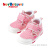MIKIHOUSE儿童学步凉鞋女童包头宝宝凉鞋HOTBISCUITS 白X粉色 二段(新) 内长13cm