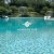 福西西酒店泳池水上乐园马赛克蓝色景观池温泉泡池陶瓷瓷砖定制12 蓝白2 Y48B011 3030