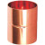 空调铜管连接直通 恒森6-54mm紫铜直通接头 冷媒焊铜对接 恒森Φ35mm直通*1.3厚