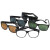 勋狸粑适用电焊眼镜防护眼镜劳保烧焊眼镜平光眼镜玻璃护目镜5018焊接眼 混色 5副每个颜色一副
