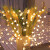 工创优品 LED小圆球灯串灯圣诞装饰生日布置氛围灯带5米50灯户外小彩灯 暖色电池款
