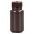 HDPE棕色试剂瓶大口广口8/10/30/60/125/250/500ml 实验室塑料瓶分装瓶 125ml棕色