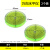 水平仪长方形水平尺绿色水准泡珠高精度迷你平衡尺磁性万向水平泡 万向水平仪60X12mm【2个装】