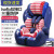 贝蒂乐儿童汽车安全座椅 加强防护婴儿座椅 9个月-12岁 可配ISOFIX 小蜜蜂+ISOFIX带