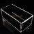 定制高石英池坩埚用方盒实验蒸发皿耐高温透光方槽方缸方方形方池 100*100*50mm