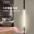 无主灯线形餐厅照明嵌入式磁吸轨道灯简约现代LED智能明装客厅灯 加厚型预埋轨道/1.5米 厚度2.2m