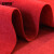 安赛瑞 一次性地毯 商用婚庆办公室楼梯开业展会舞台过道长期使用 长10m厚5mm红色26331