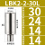 染槿初镗刀刀杆连接杆等径异径LBK1-6加长节CNC镗孔粗精镗头刀杆延长杆 LBK2-2-30L有效长度30 
