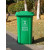 小区大号垃圾桶工业240升加厚分类塑料120商用带盖户外环卫大容量 加厚120L绿色-厨余垃圾