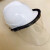 卧隆鼎高温耐热隔热面罩防护面罩隔热面屏透明面罩冶炼阻热用面罩头盔 白色帽子