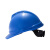 梅思安/MSA V-Gard-500 PE豪华型超爱戴帽衬 V型有孔安全帽施工建筑工地男女防撞头盔 蓝色 1顶装 企业专享