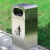 漫德莱 户外垃圾桶大号 201不锈钢 分类垃圾箱 市政环卫物业环保果皮箱