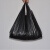 色塑料袋垃圾袋背心袋方便袋购物打包袋手提袋袋批发 32*52亮黑加厚120个 颜色