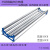 阳台拖布滑轮铁杆卷布机放线器裁床松布切割器退布机拉布机三辊筒 蓝色高承重40厘米宽两节1.8米