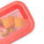 乐扣乐扣玻璃保鲜盒套装冰箱专用收纳水果盒便当盒微波炉可加热 ' LLG983S604R 红色