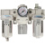 气源处理器AC3000-03三联件过滤器型油水分离器调压阀给油雾器 AC5000-10D1寸/自动排水