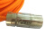 伺服电机动力线电源线6FX5002/8002-5CN36-1BA0连接线电缆 橙色 PUR PUR 10m
