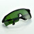 星曌电焊眼镜焊工专用防打眼防强光电弧焊接氩弧焊劳保男护目镜 浅绿5付(送眼镜袋+布)