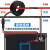 AC交流数显电压表电流表功率计检仪表电度表电费表功率计 AT24C彩屏交流表(不带蓝) 开合互感器