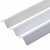 鼎岩PVC免打孔护角条 护墙角保护条墙护角防撞条包阳角线 装饰护角 20mm白色光面 0.8m