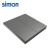 西蒙（SIMON）开关插座面板墙壁86型暗装一位二位单双控超薄I6 Air系列荧光灰 二开多控(二位中途)