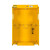 富都华创 气瓶柜三瓶二代报警器黄色实验室全钢智能液化气瓶柜 FDHC-QPG-18