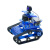 ROS机器人AI人工智能小车slam激光雷达导航路径规划树莓派Opencv 蓝色 12V 8400mAh 4B2G标配高清摄像头
