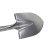 兰诗（LAUTEE）WY4109 一体式全钢锹铁锨农用锰钢锹尖锹园林工具 80cm一体全钢尖锹
