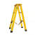 【厂家直销】钢绝缘梯关节梯升降梯电工人字折叠梯竹节梯 2米单梯
