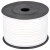 智展旭新 线号机套管电料辅件 PVC机打号码线号管 1.5平方80米/卷 圆形白色