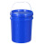 COFLYEE pp材质带盖机油化工油墨美式塑料桶定制 20L-绿色带嘴盖