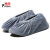 普舍（PUTSCHE）绒布鞋套 机房防尘防滑脚套加厚可反复用 银灰色