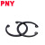 PNY 孔卡 内卡 孔用弹性挡圈C型卡簧卡环卡黄 Φ70-200进口尺寸 内卡φ72（1只） 包 1