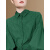 ELGKBMO欧美时尚春季2024年新款女装法式灯笼长袖衬衫女宽松显瘦衬衣 大花 s