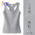COZOK工字背心女外穿运动训练打底健身瑜伽新款内搭无袖吊带上衣夏 灰色 XL(105-115斤)