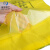米奇特工 大号加厚黄色废物垃圾袋 黄色90*100平口50个（100L）