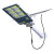 LED太阳能户外灯路灯超亮大功率防水带灯杆照明灯+500W