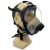 晋广源 CF02全面罩防尘面罩自吸过滤式防毒面具 防雾款 单面具