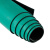 谋福CNMF431防静电台垫橡胶垫 绿色耐高温工作维修皮实验室桌垫【整卷】1米×10米×2mm