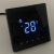 水地暖温控器 液晶智能地热温控器开关暖气温度调节控制面板 有机玻璃触摸屏(金色)