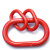 东弘 锻造子母环高强度吊环子母环强力环锻造模锻椭圆合金钢 4.7T 3/4（3个）