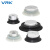 威尔克VRK ZPT系列重载真空吸盘双层强大力黑色丁晴橡胶硅胶真空吸盘 ZPT125HS-B10 白色硅胶 