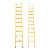 普霖乐 玻璃钢绝缘人字梯关节梯伸缩梯升降梯子电工梯折叠合梯电力直单梯 备件 1.5米人字梯
