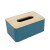 谋福 纸巾盒 简约抽纸盒多功能汽车餐巾纸盒 白色（带卡槽）(2个装)	