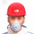 防尘口罩防工业粉尘透气防护面罩高效打磨煤矿装修面具灰尘口鼻罩 1201滤棉100片(不含面具)