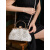 酷奇袋鼠（KUQIDAISHU）手工原创宴会包女2023新款珍珠手拎包礼服旗袍链条单肩小包新娘包 珍珠白色