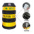 电线杆防撞桶安全警示交通圆柱型防撞桶防撞墩反光电杆保护桶 红 黄黑1000*500*350
