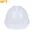 贝傅特 安全帽工地建筑工程施工防砸透气ABS安全头盔 免费印制LOGO 白色